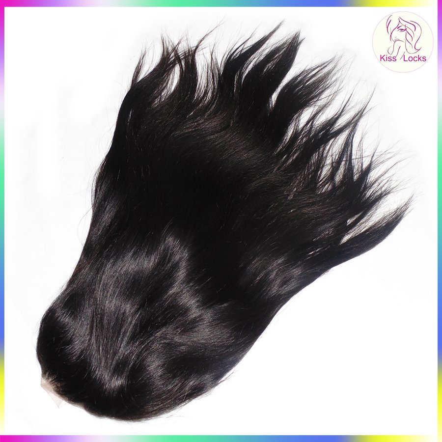 High quality raw unprocessed hair lace front wig 13*6 Natural color healthy ends Ultra HD lace wigs