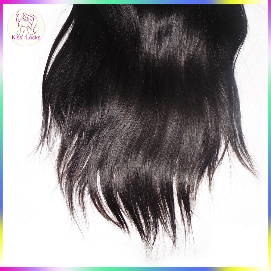 High quality raw unprocessed hair lace front wig 13*6 Natural color healthy ends Ultra HD lace wigs