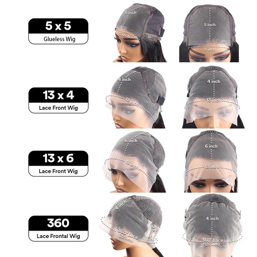 Wholesale Natural Indian Raw Hair Glueless Lace Wigs Pre Plucked Body Wave 13x6 Hd Human Hair Lace Front Wig Vendor 250 Density