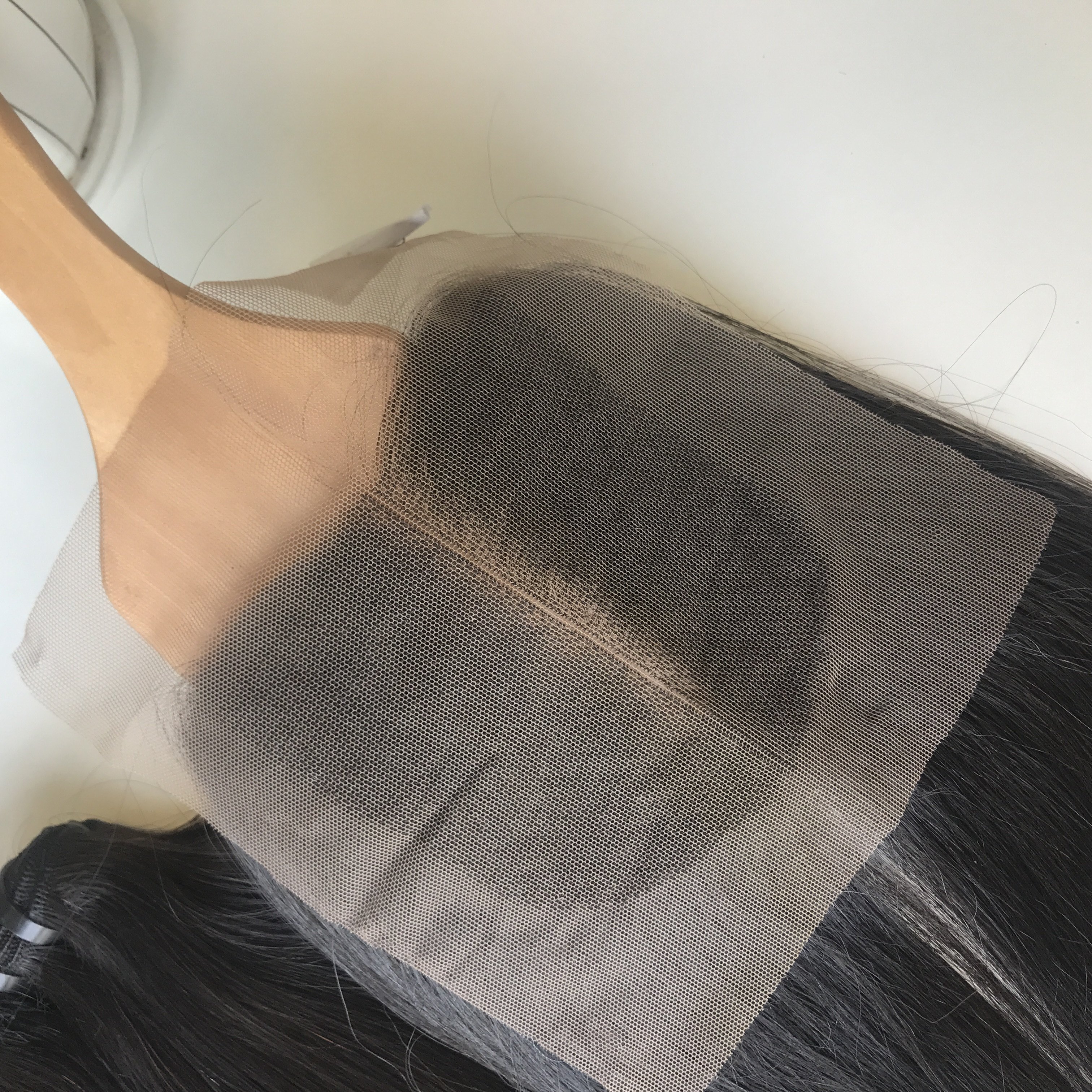 New Brand Closure lace straight colored hair wholesale price 100% Natural Human hair Remy Hair Top Selling