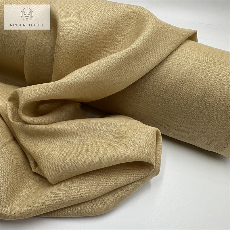 Mindun 55% Linen 45% Cotton Mixed Fabric