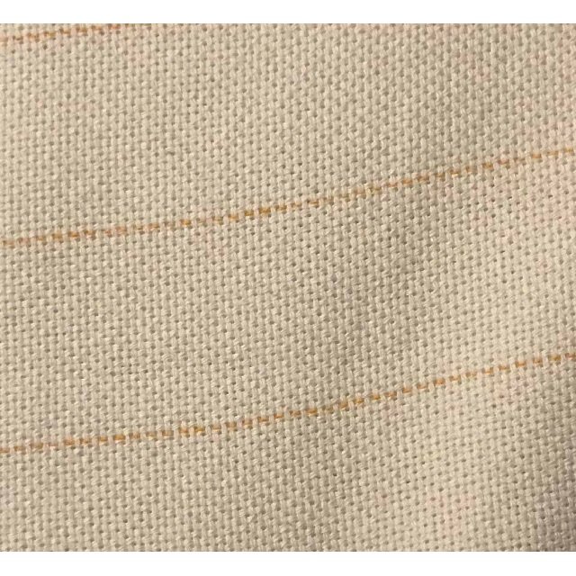 100% Cotton-Virgin Monks-Cloth-Tufting-Fabric High Quality Clothing Good Pattern Reusable Soft Yellow Lines Sustainable Reusable
