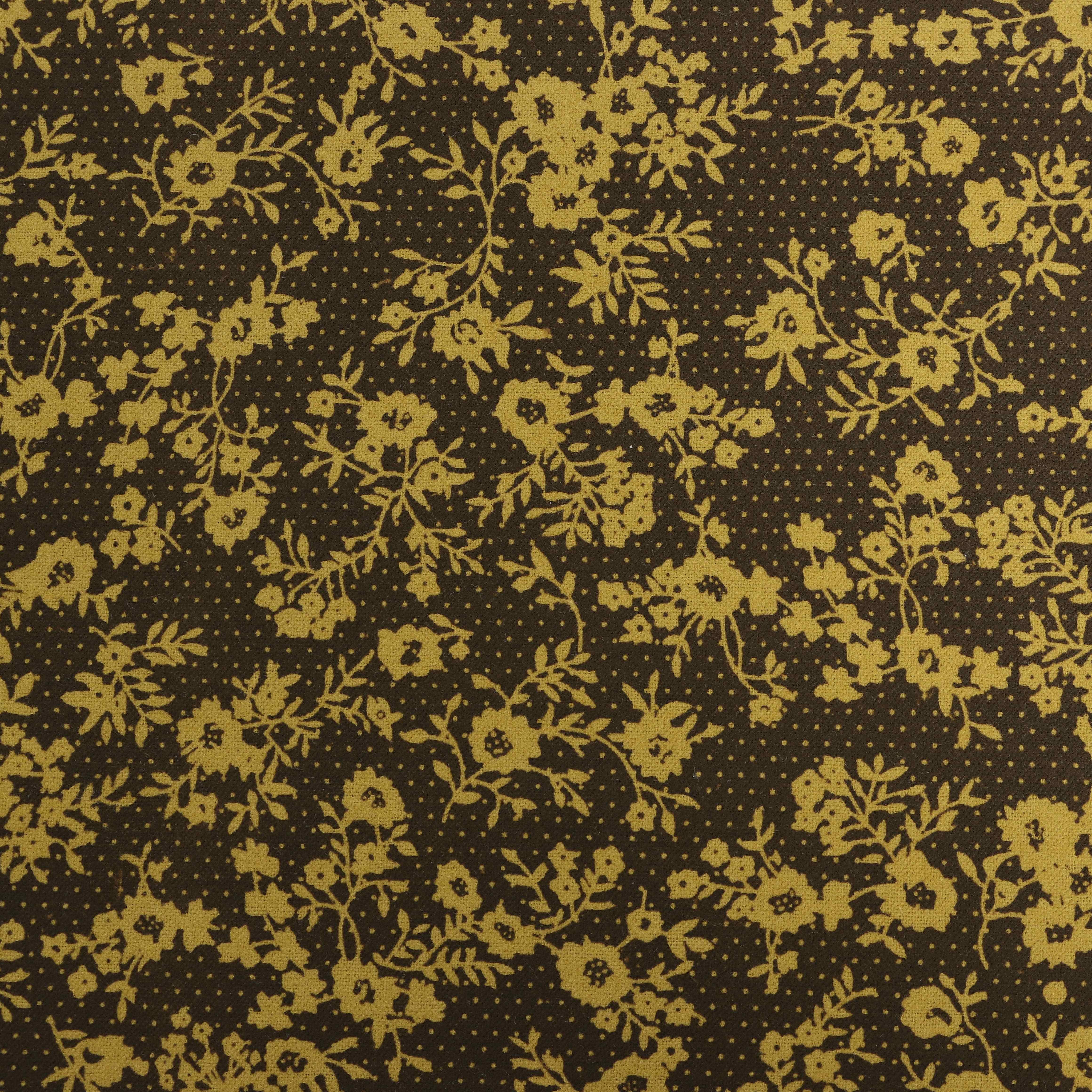 155 GSM 100% Cotton Wool Skirt Dress Instock Floral Fabric For Pants Blouse, Liberty Frock London Water Slurry Printed Fabric