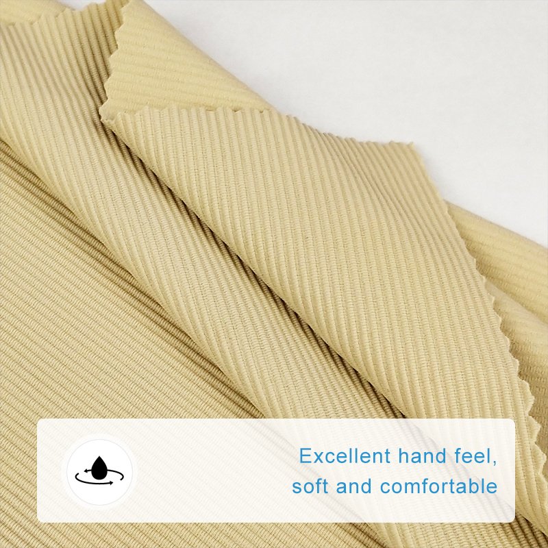 No5527 Sports Use 75% Polyester 25% Spandex yoga wear Ottoman Rib Stretch Knit Fabric