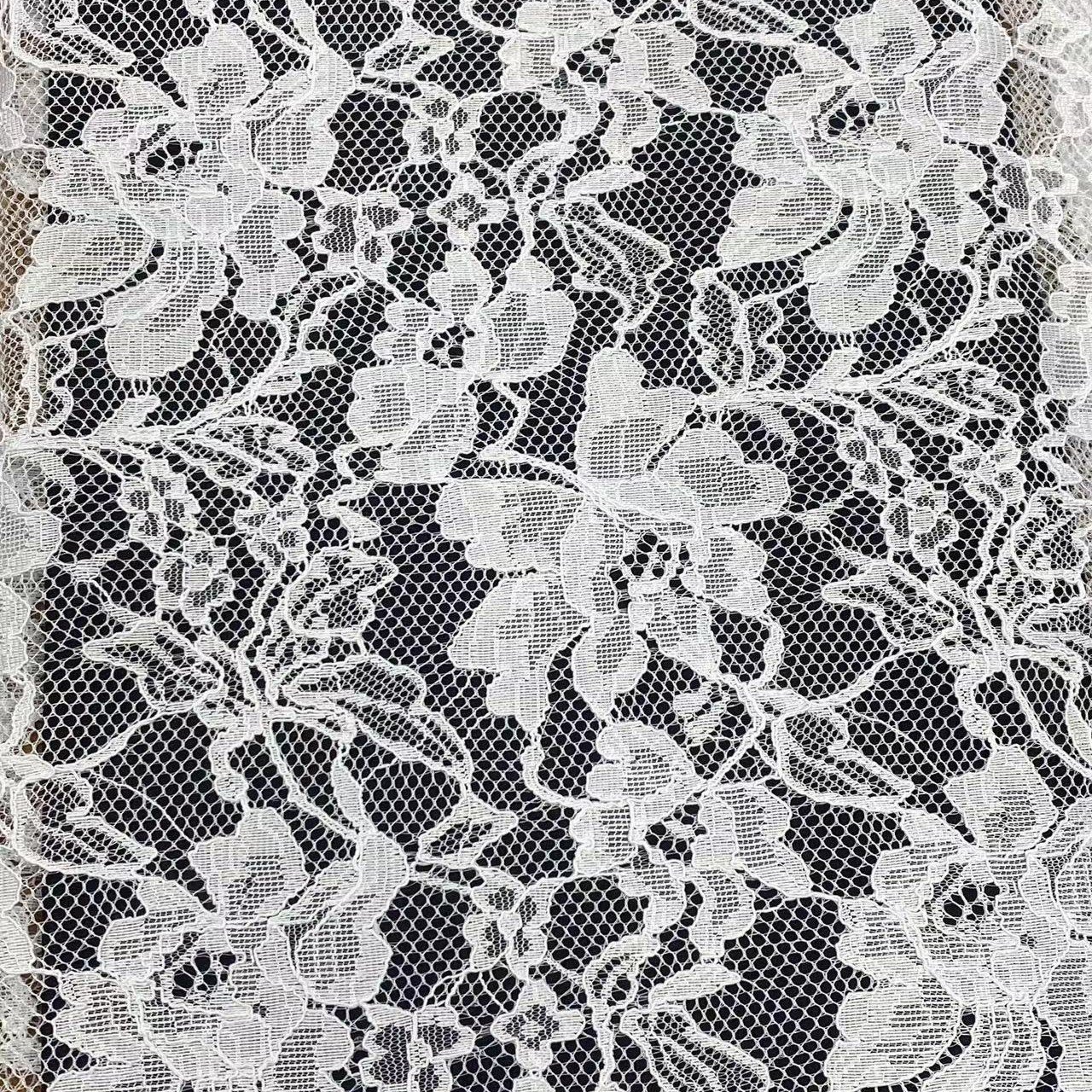 100% polyester lace fabric,Flower lace embroidery fabric,wedding dress lace fabric for women,Soft ,Multi-color custom,wholesale