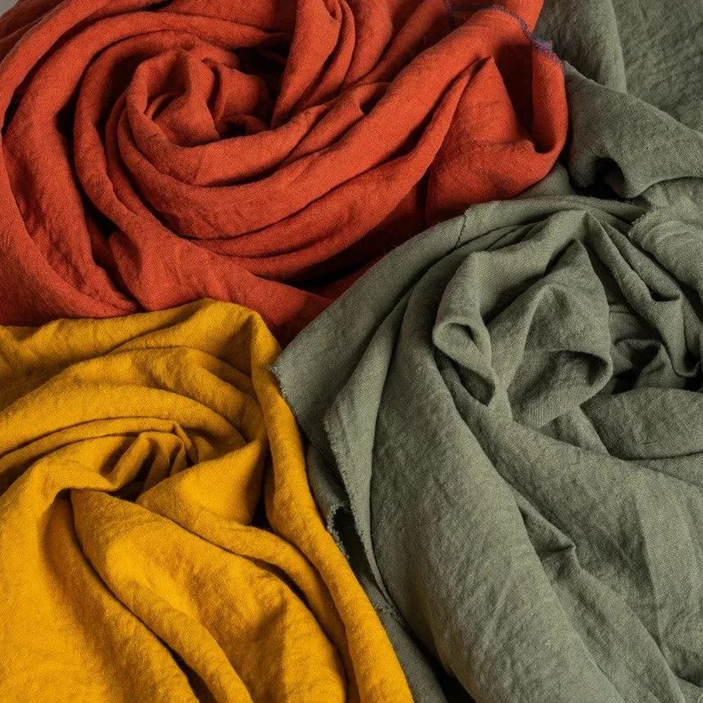 2024 Factory direct supply yarn cotton blended cotton rami fabric 100% Linen