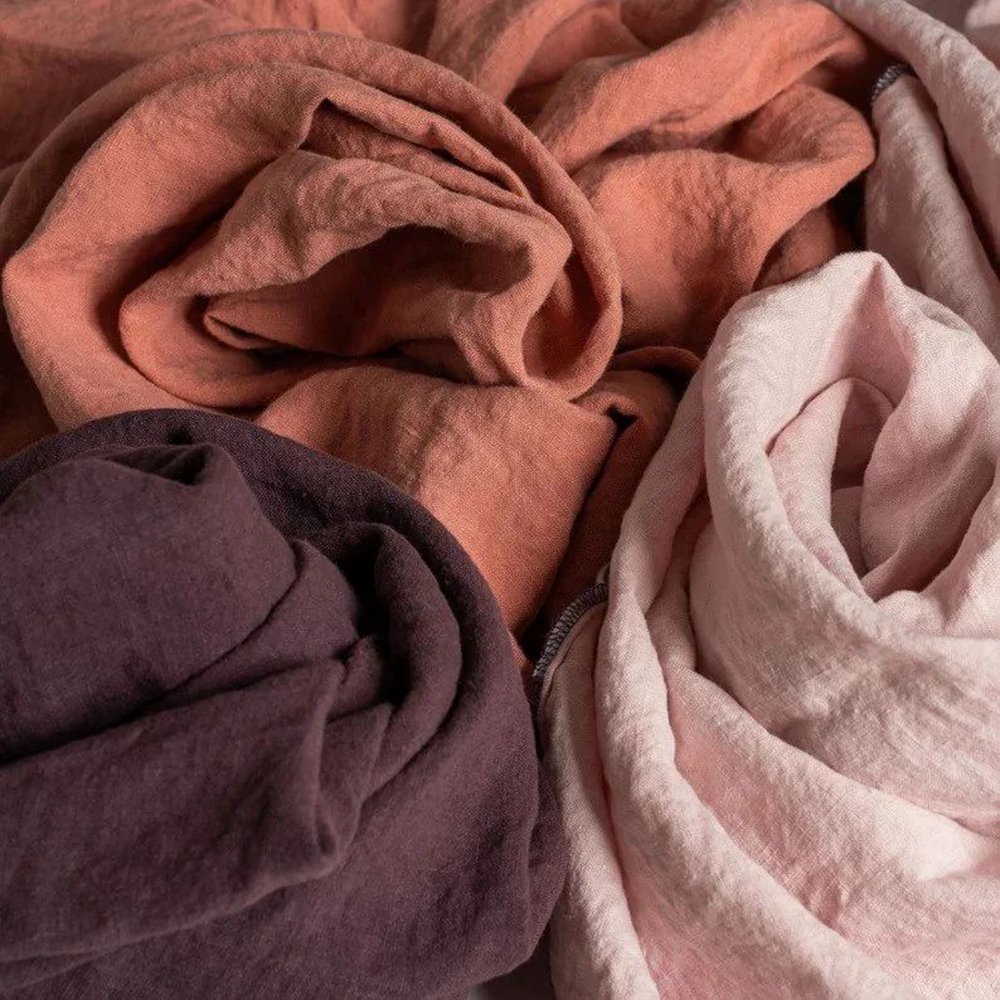 2024 Factory direct supply yarn cotton blended cotton rami fabric 100% Linen