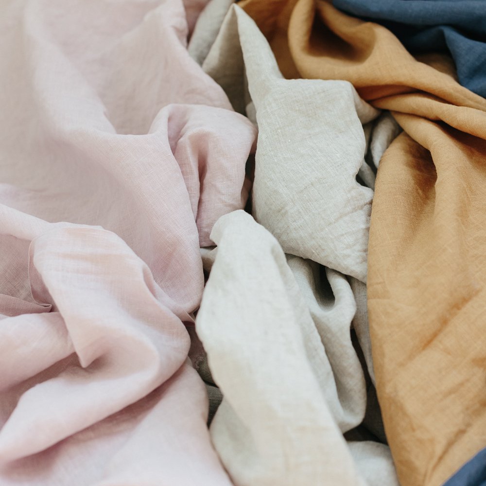 2024 Factory direct supply yarn cotton blended cotton rami fabric 100% Linen