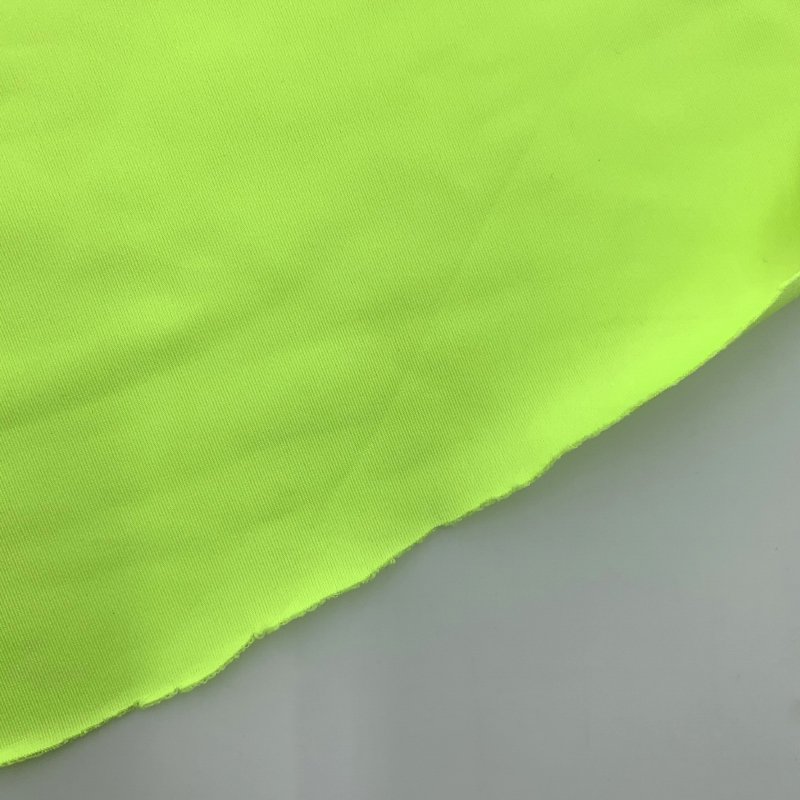 Warp knitted polyester imitation cotton stretch sportswear fabric 1107# moisture wicking, friendly breathable yoga wear fabric
