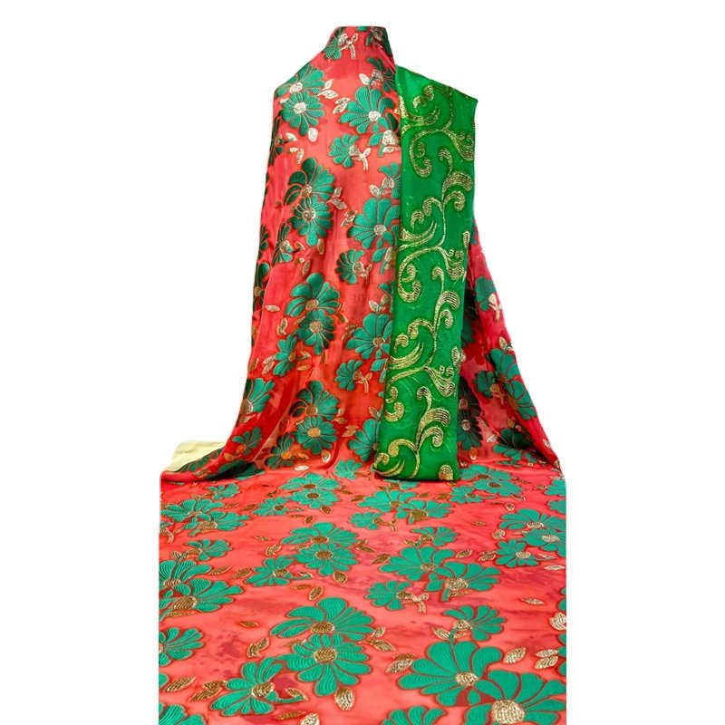 somalia fashion real silk garbasar and dirac ,fashion hot sale fabric , popular high quality material