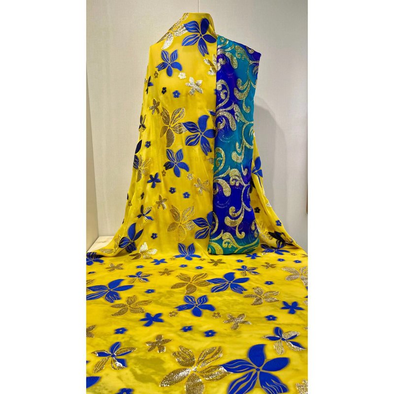 somalia fashion real silk garbasar and dirac ,fashion hot sale fabric , popular high quality material