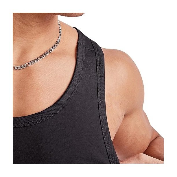 Whole sale price OEM service solid color 100% cotton single jersey sleeve less O neck men's tank top from Bangladesh best price