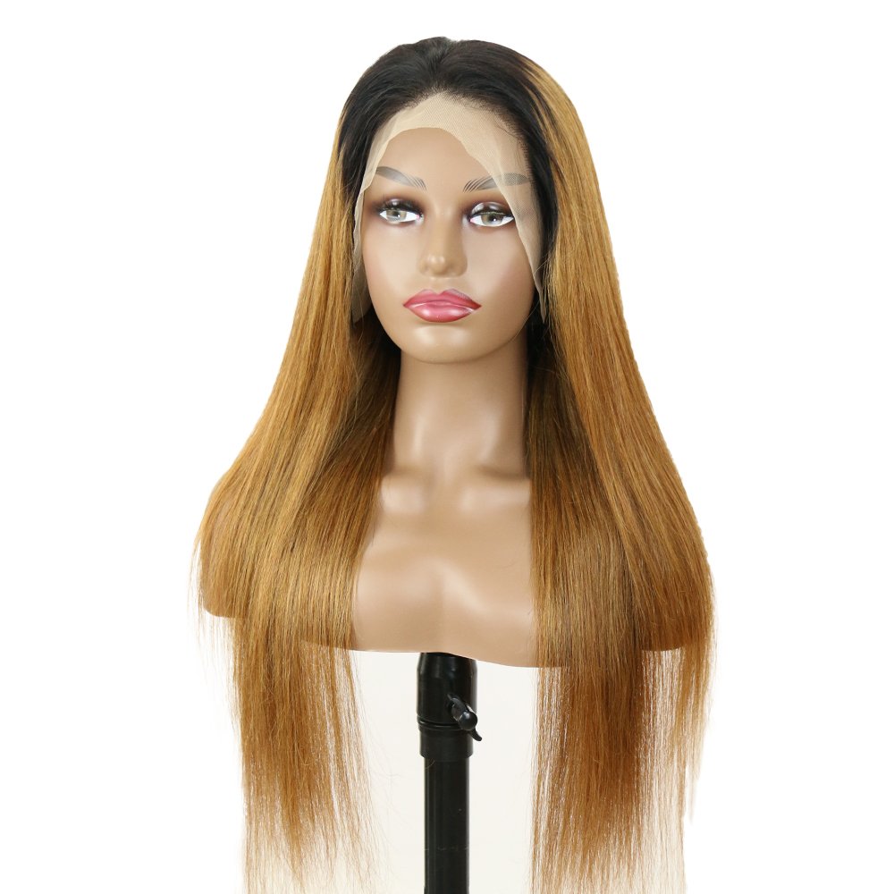 Factory wholesale 10A brazilian virgin hair lace front wigs 13x4 hd transparent lace frontal wigs colored human hair wigs