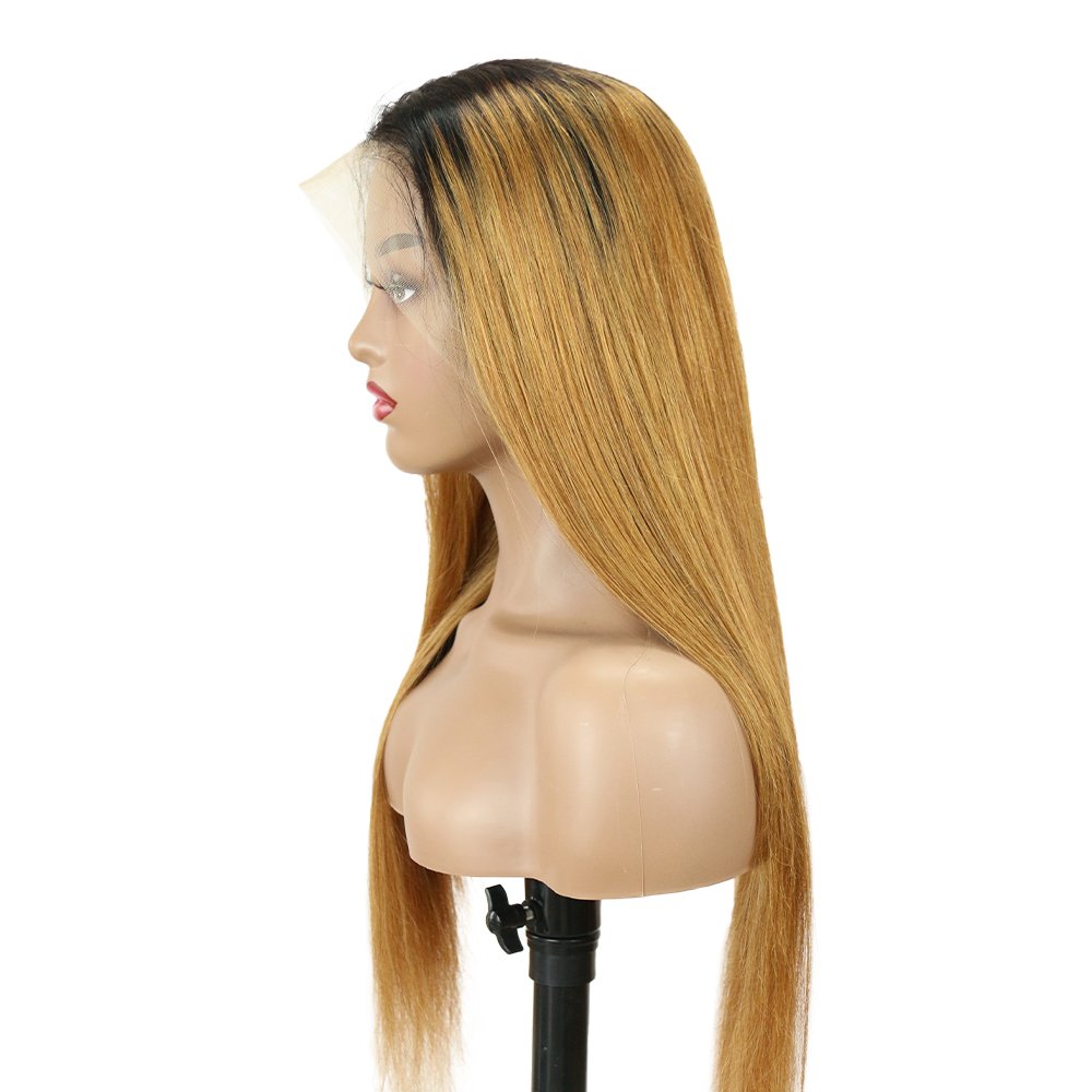 Factory wholesale 10A brazilian virgin hair lace front wigs 13x4 hd transparent lace frontal wigs colored human hair wigs