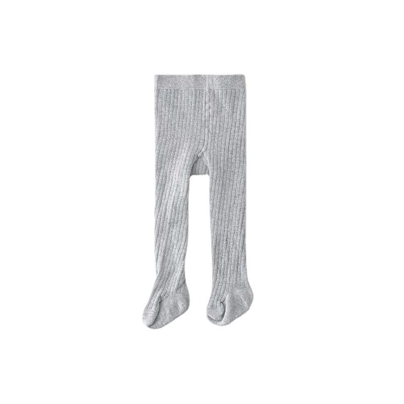 Custom Sock Manufacturer Wholesale Cute High Quality Baby Girls Tights With Bows Cotton Ribbed Breathable Pantyhose For Children
