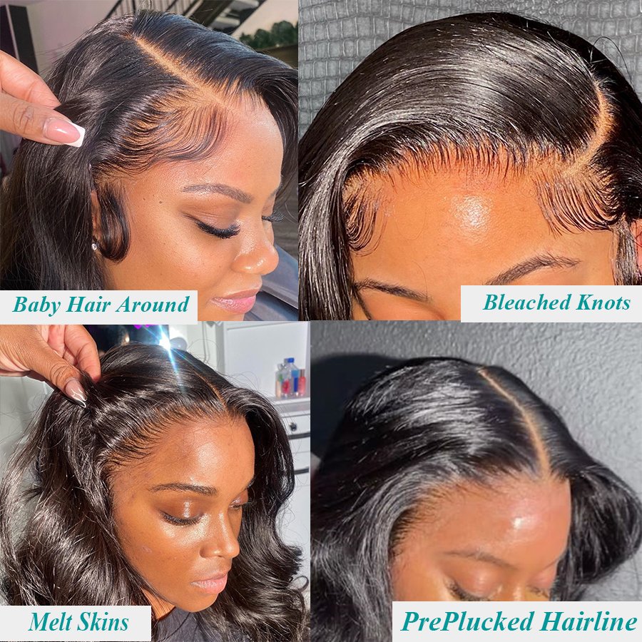 HD 360 Lace Frontal Wigs Water Wave Full Lace Human Hair Wigs Vendor Curly Brazilian Human Hair Lace Front Wigs For Black Women