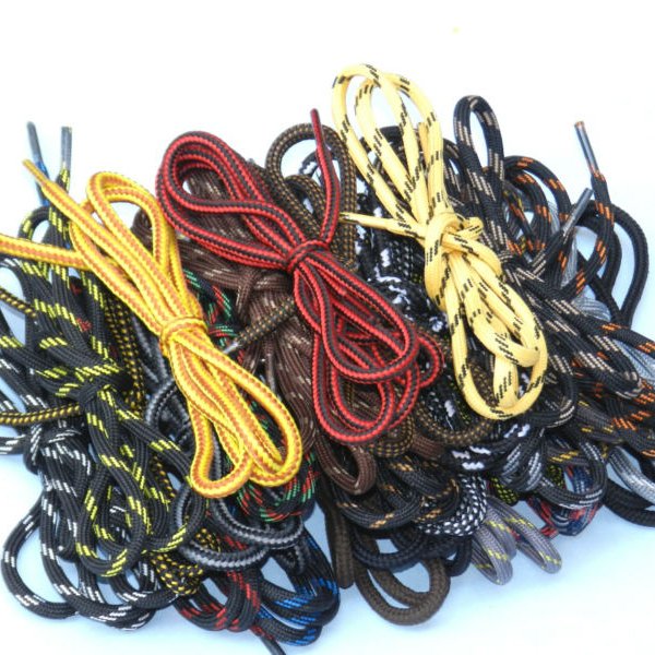 industrial shoe laces for work boots high quantity supply high strength round