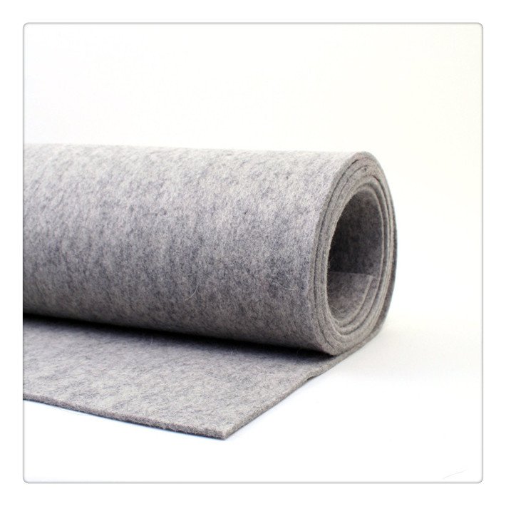 100% Polyester Non Woven Needle Felt 1mm 2mm 3mm Thick Mix Color Soft Felt Cloth Polyester Felt in Roll car felt