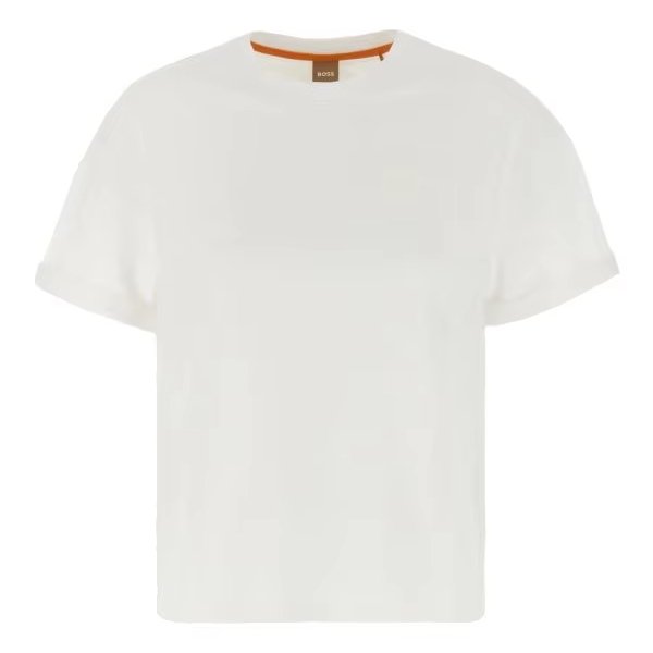 Premium Quality Designer Item Short Flapped Sleeves Graphic White Oversize Cotton T Shirt