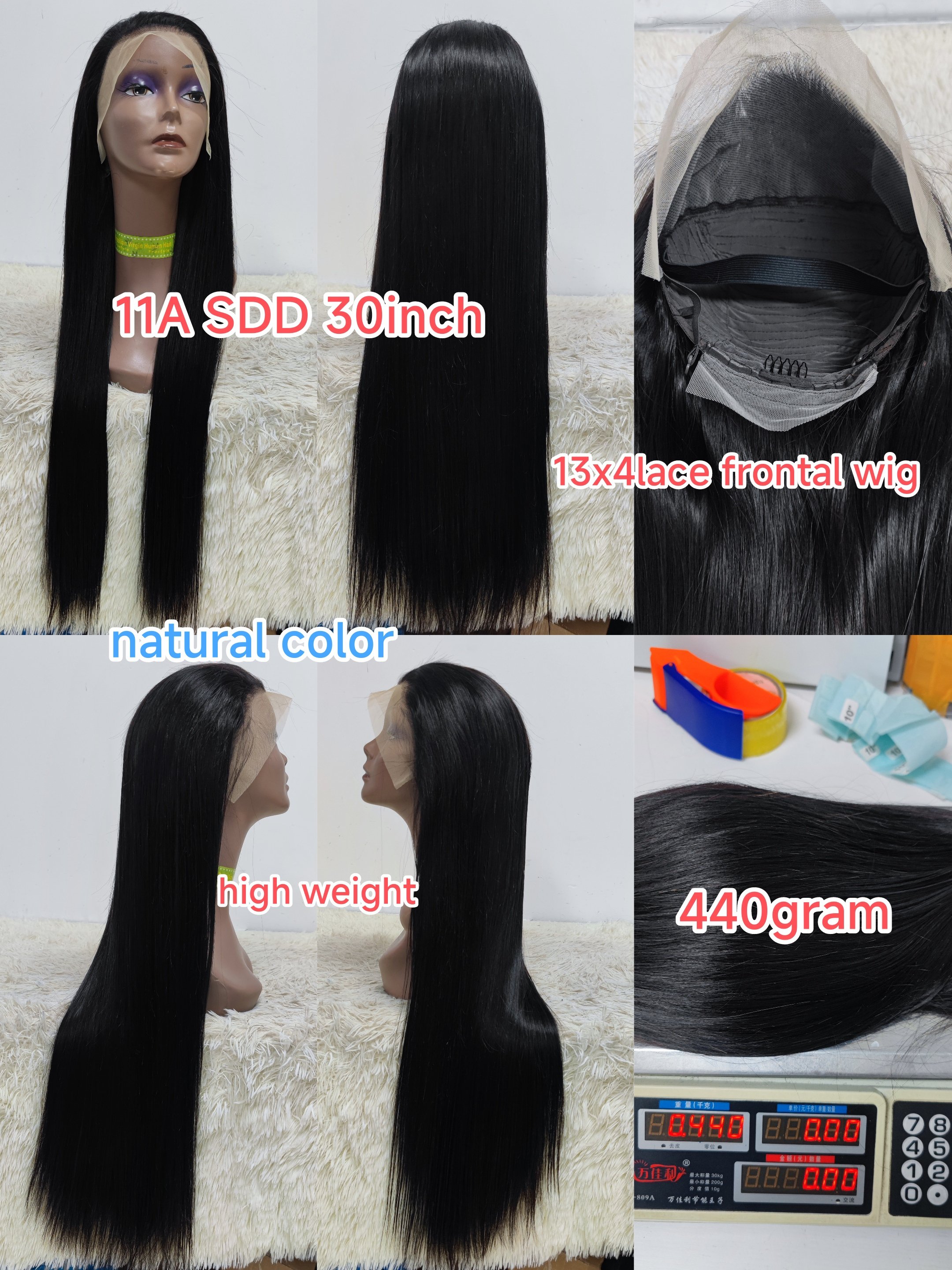 Letsfly 4x4 5x5 13x4 HD Lace Wigs 11A Full SDD Double Drawn Raw Virgin Hair Braid Wig 250% Density Original 100% Human Hair Wigs