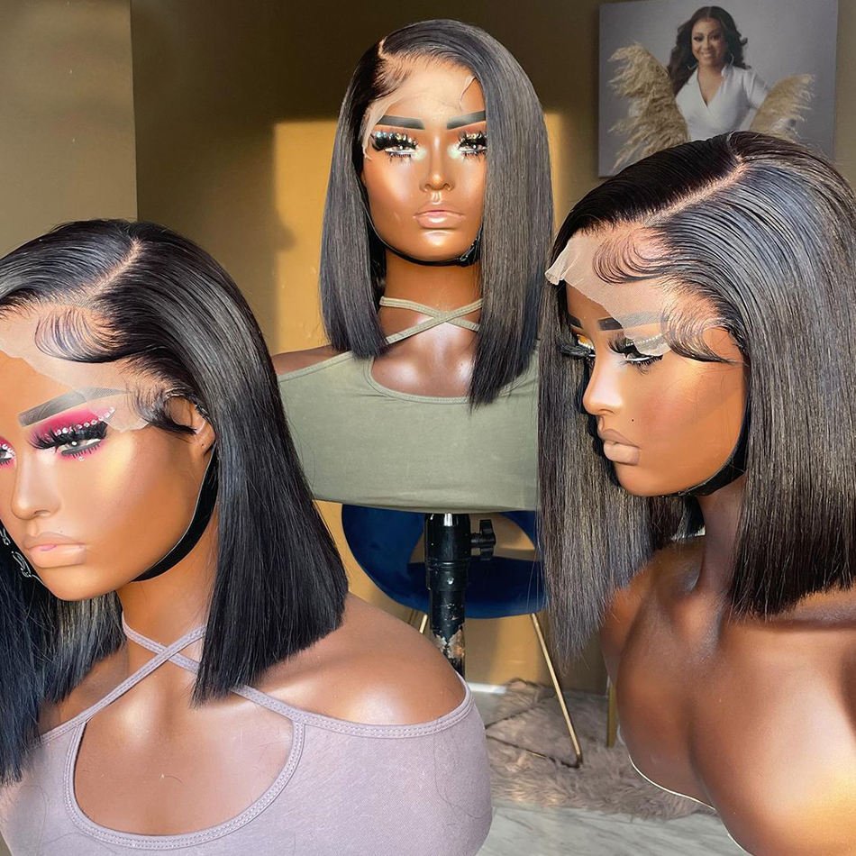 Wholesale Bob Hd Lace Wig 100% Virgin Human Hair,Women Lace Wig Natural Hair,Best Frontal Indian Wig Hd Lace Original Human Hair