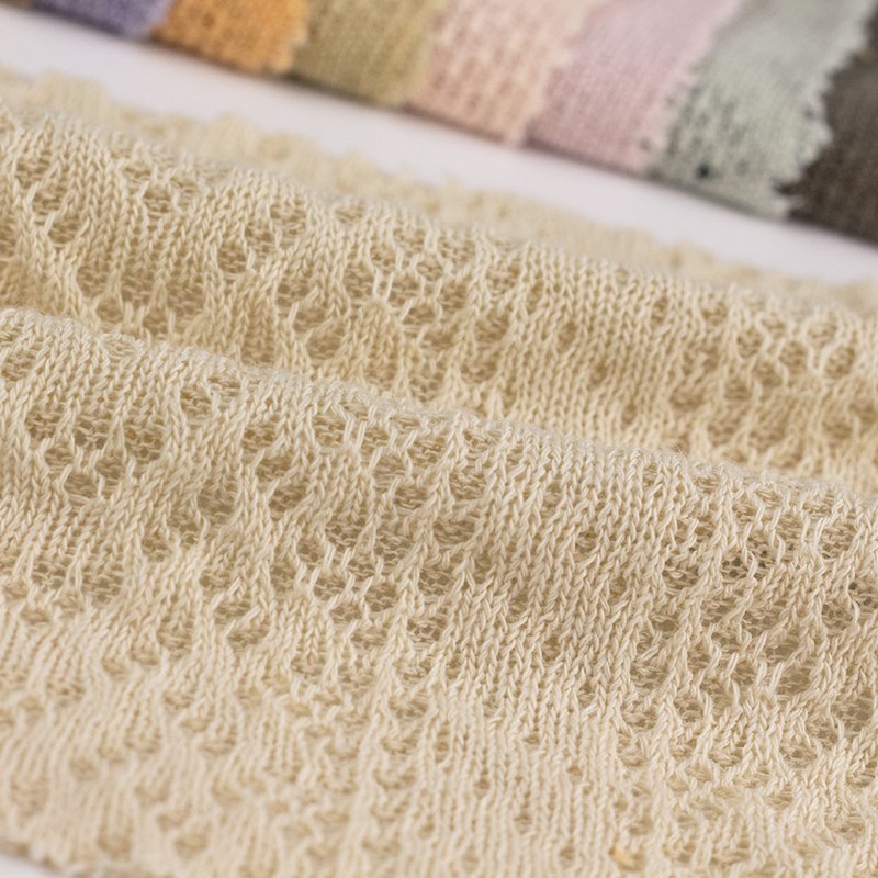 Autumn 270gsm 98%Polyester 2% Spandex Breathable Stretch Jacquard Jersey Knit Fabric For Dress