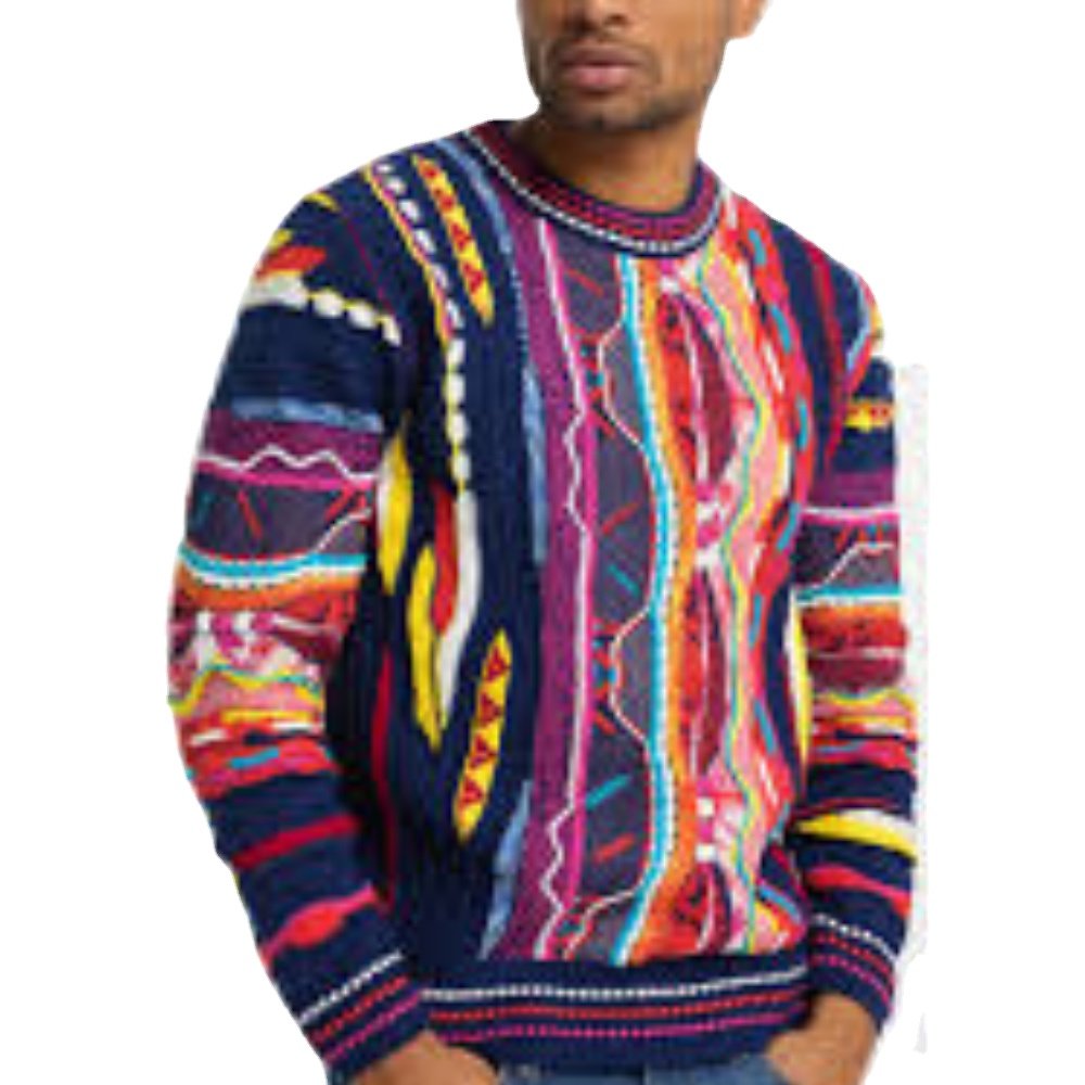 Made To Order 2024 Men's Plus Size Cotton Ribbed Pullover Sweater Customizable Colors And Sizes Fabric Produced In Bangladesh