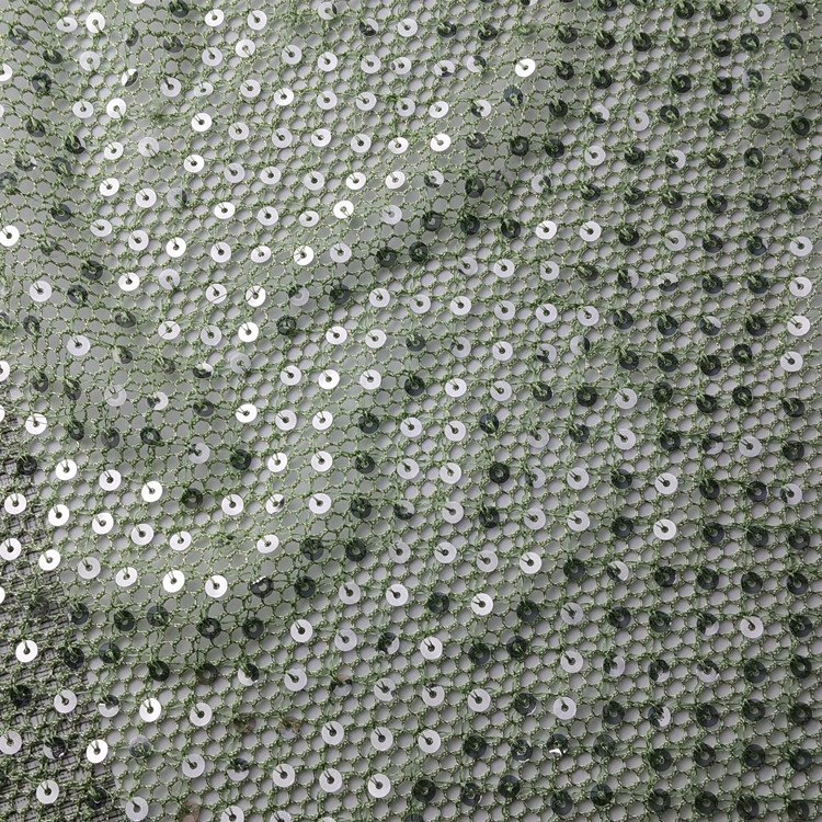 2022 vicryl mesh light green 100% polyester embroidery vicryl mesh dress fabric