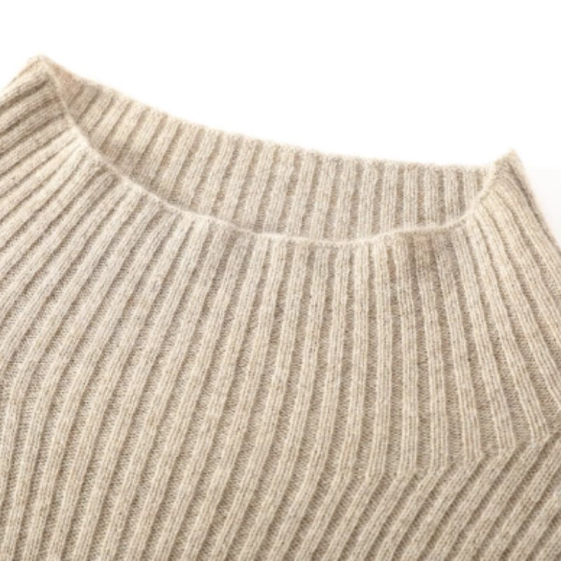 Ribbed dress Slim dress Cashmere dress