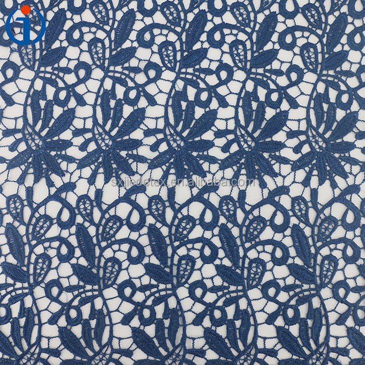 Manufacturer Guipure Lace Geometric Chemical High Quality Water-Soluble Embroidery Fabric