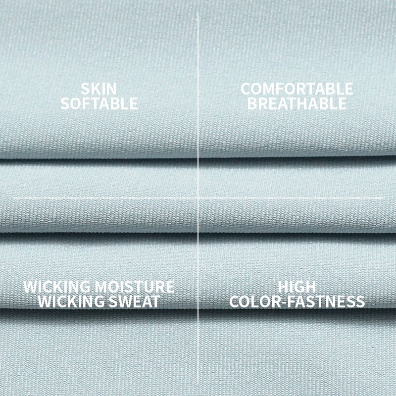 A3273 Rib Fabric Stock Lot High Stretch Superfine Fleece Brushed Polyester Knit Ribbed Activewear Shirts Spandex Fabric