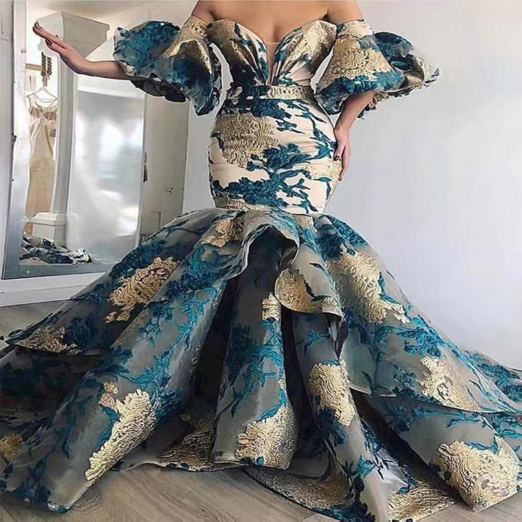 African Nigerian Tulle Lace Fabric, Organza Embroidery, Brocade Jacquard dress fabric , French Lace fabric High Quality,