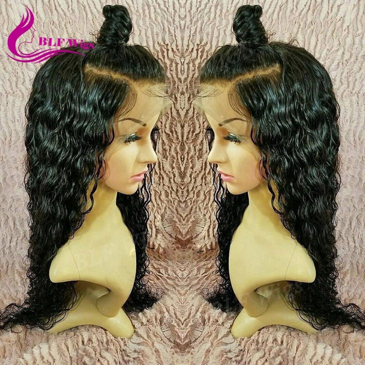 HD Indian Full Lace Human Hair Wig, 100% Human Hair Transparent Swiss Lace Full Lace Wig with Baby Hair, Full Lace Wig Vendor