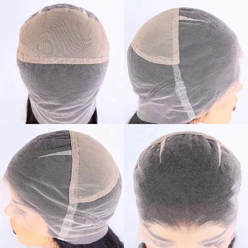 HD Indian Full Lace Human Hair Wig, 100% Human Hair Transparent Swiss Lace Full Lace Wig with Baby Hair, Full Lace Wig Vendor