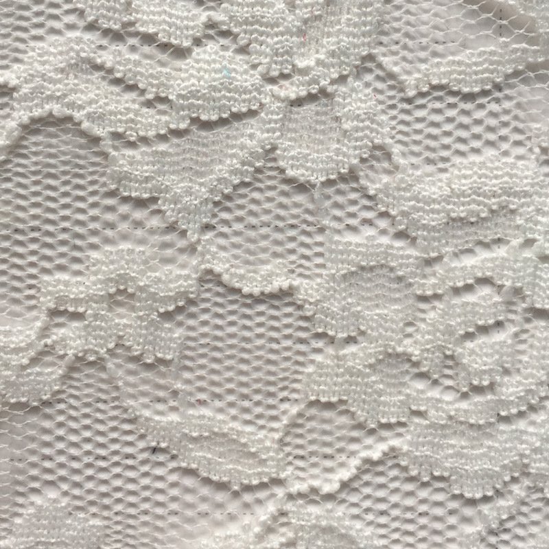 Hot Selling polyester / cotton flower Lace fabric For Wedding