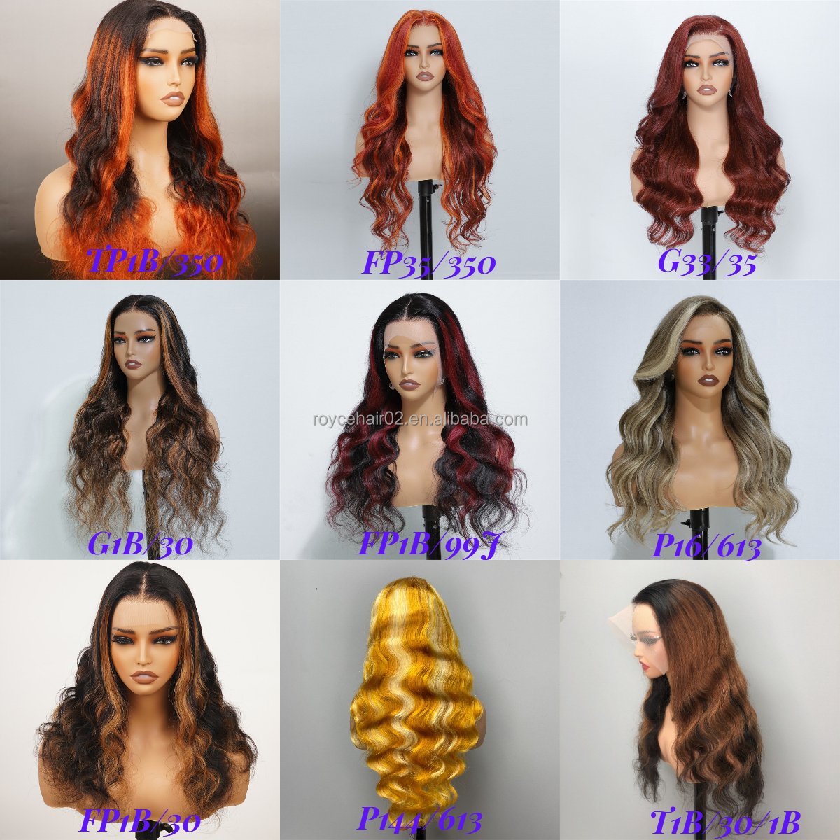 Wholesale Glueless HD 13x4 Lace Frontal Wig Human Hair Vendors 250 Density Highlight Golden Brown Raw Curly Wigs For Black Women