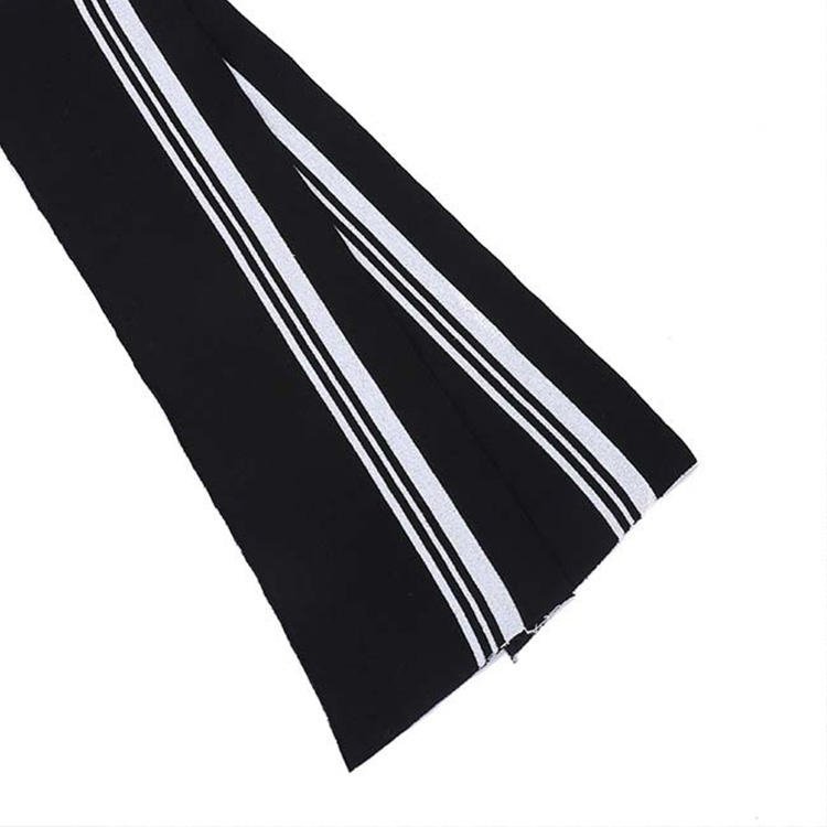2024 New Hot Selling Ready Made Flat knitting rib collar cuff for sports wear