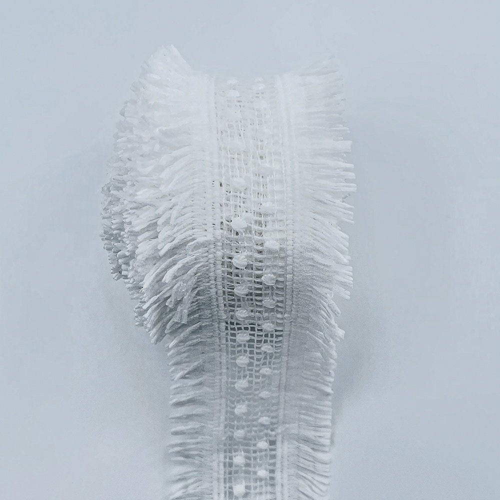 New Styles White Milk Silk Water Soluble Embroidery Lace Trim For Clothing Accessores Sewing Accessories Embroidery Fabric