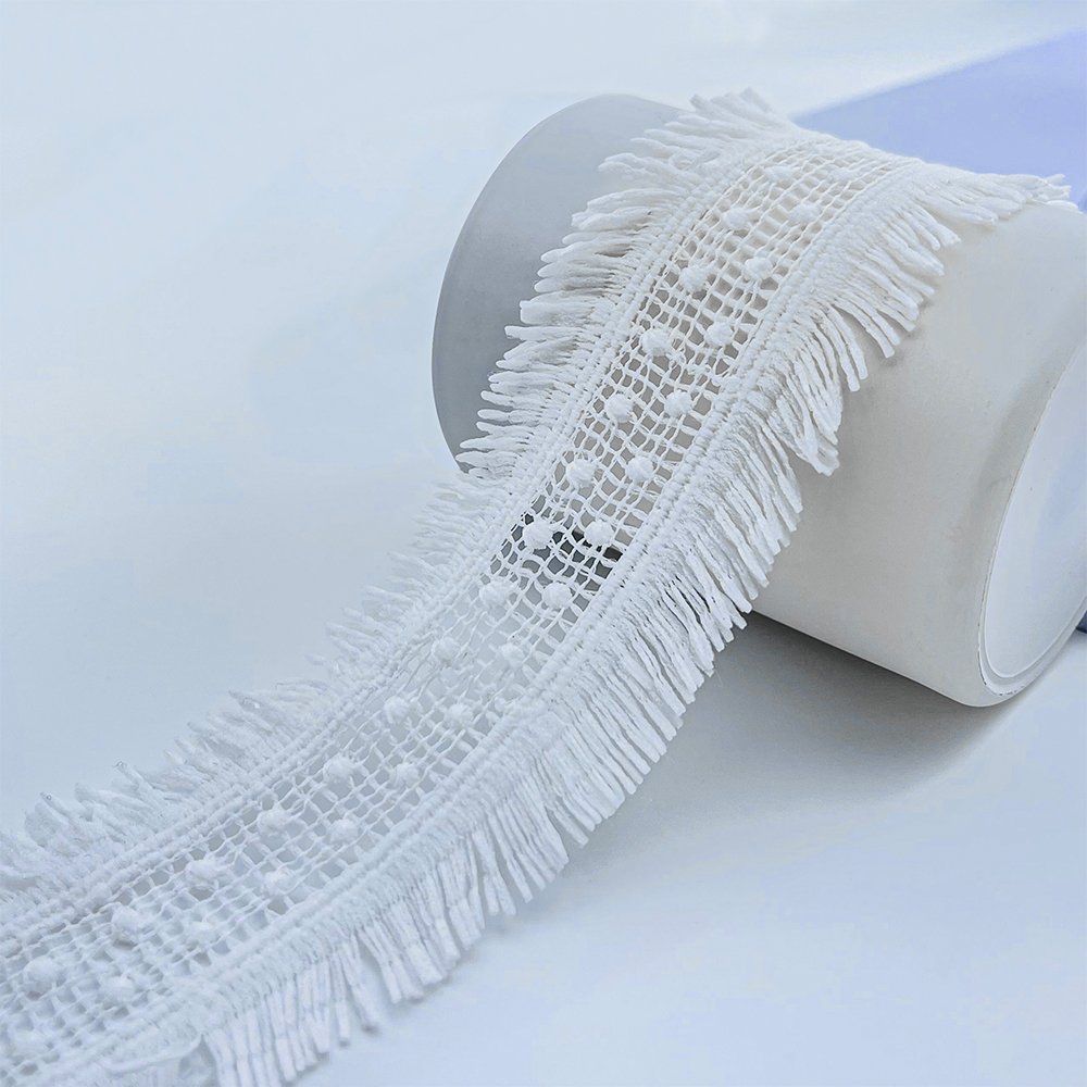 New Styles White Milk Silk Water Soluble Embroidery Lace Trim For Clothing Accessores Sewing Accessories Embroidery Fabric