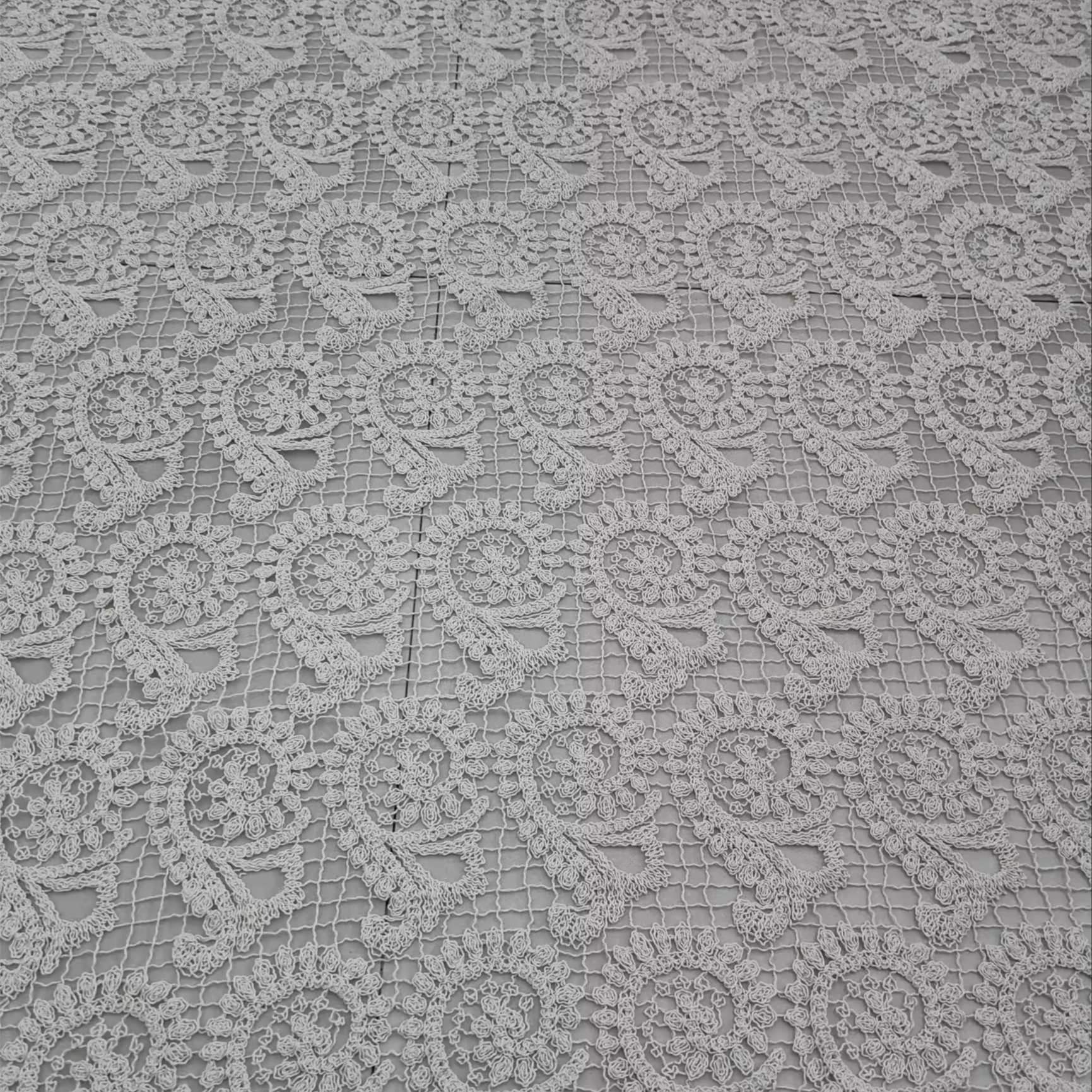 Cording Embroidery Fabric Premium Embroidered Design for Fashion