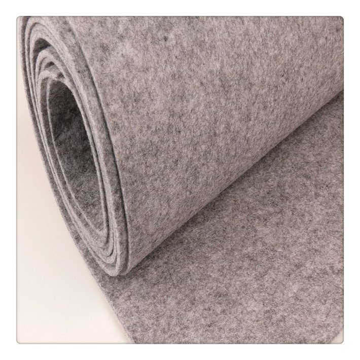 100% Polyester Felt Needle Punched Nonwoven Felt Fabric Polyester Fabric Roll For Selling car felt