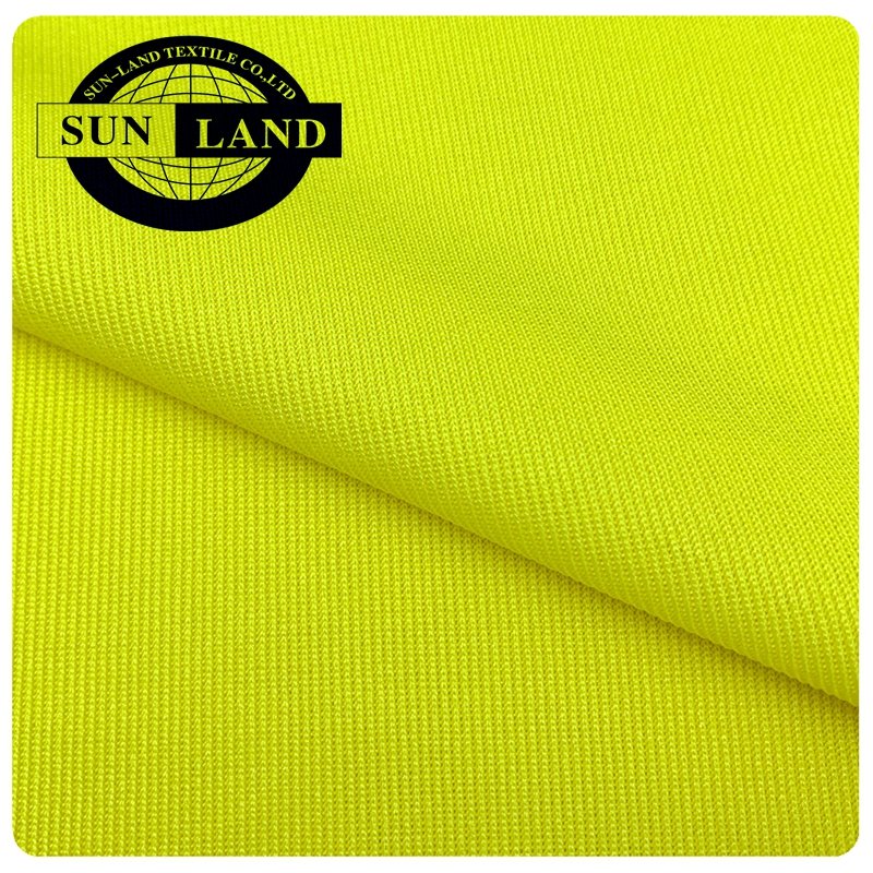100% Polyester 1*1 Knitted Rib for Garment Accessories Neckline Cuff Collar Weft Knitting Textile Fabric