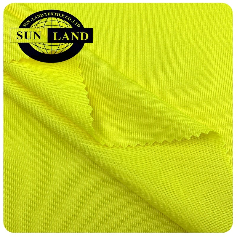 100% Polyester 1*1 Knitted Rib for Garment Accessories Neckline Cuff Collar Weft Knitting Textile Fabric