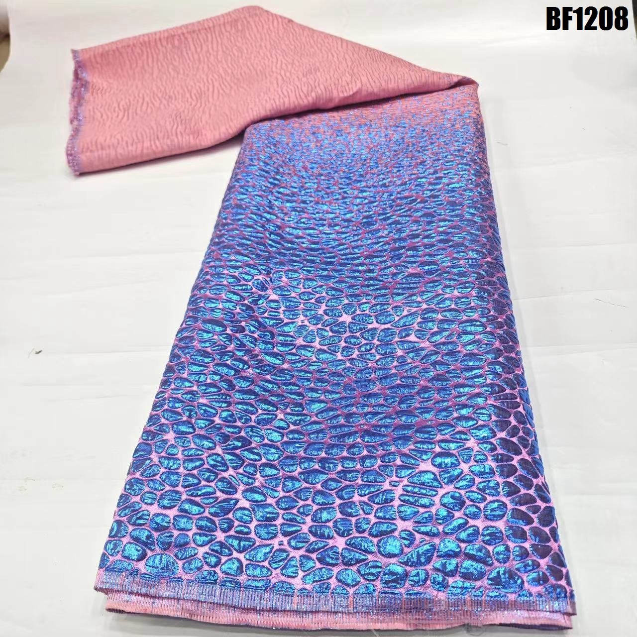jacquard fabric Nigerian Fashion Jacquard Brocade Lace Fabric,Embroidery,African,Party Prom Dresses,Tulle,Fabric For Sewing