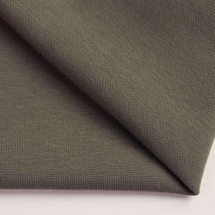 Wholesale high quality dress fabric women sleeveless combed cotton spandex 1x1 rib knit fabric for cuffs