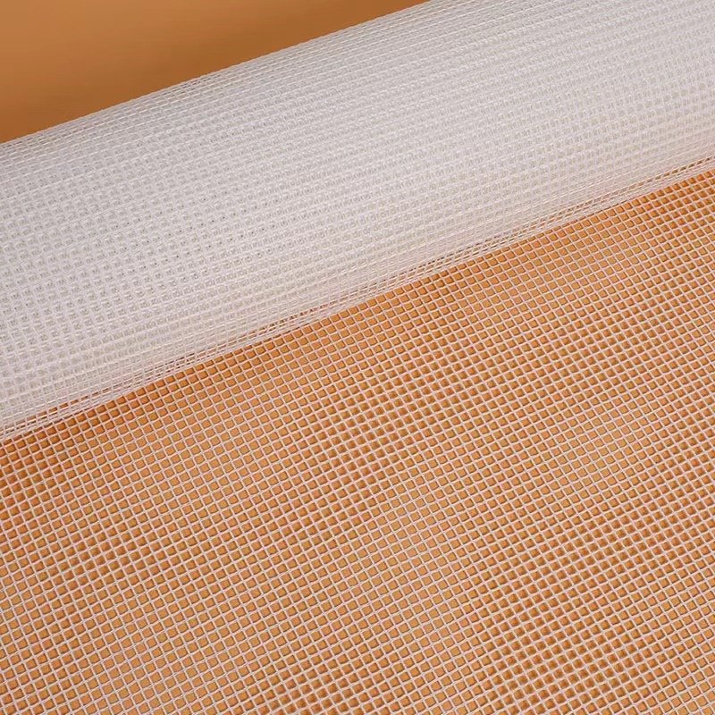 anti-slip carpet backing cloth wholesale tufted rug segmental embroidered mesh cloth fabric for rug carpet blanket