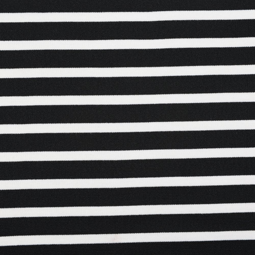 Ponte Roma Fabric Punto De Jersey Knitted Stripe Ponte Roma Stretch Interlock Fabric for Pants Garment Dress Fabric Wholesalers
