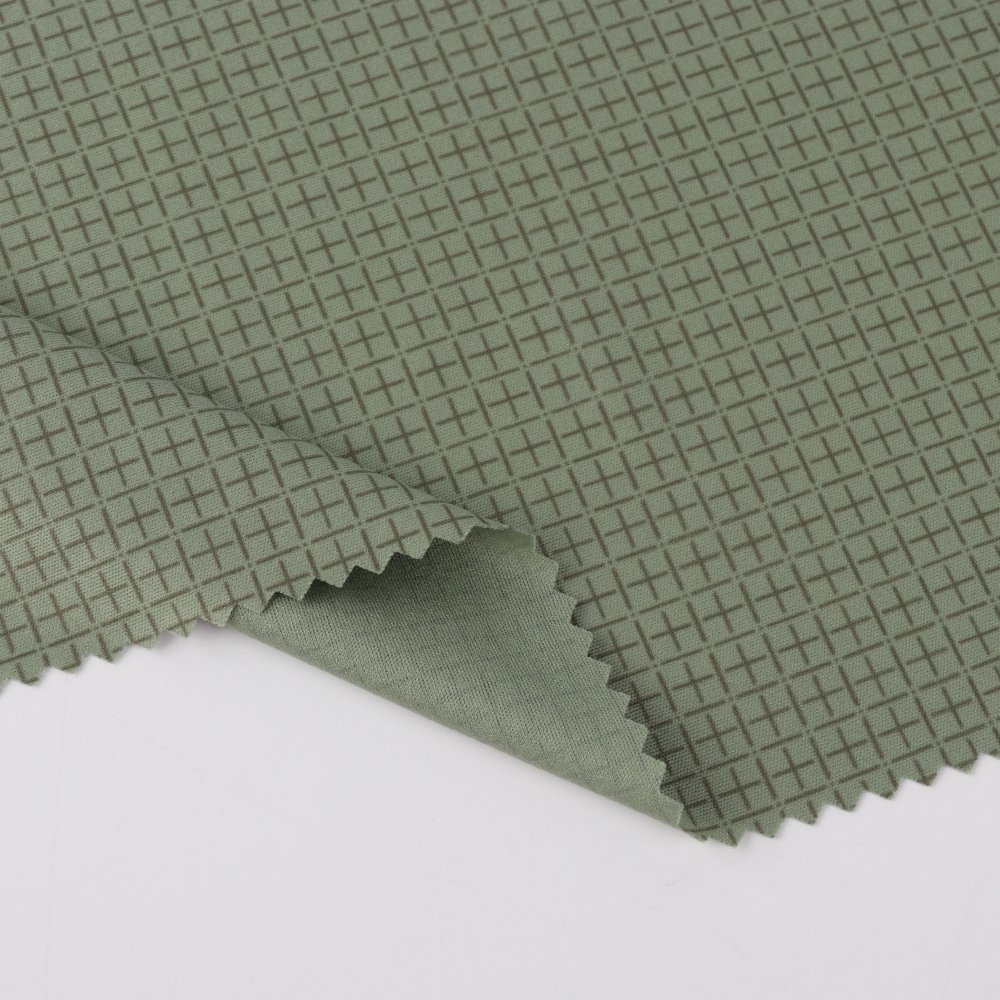 UPF 50+ custom apparel cool feeling 70D poly spandex single jacquard Polyester For Sun Protection Garment Outdoor
