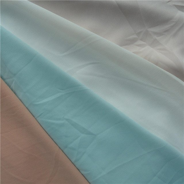 foil floral crinkle chiffon embroidery fabric wholesale