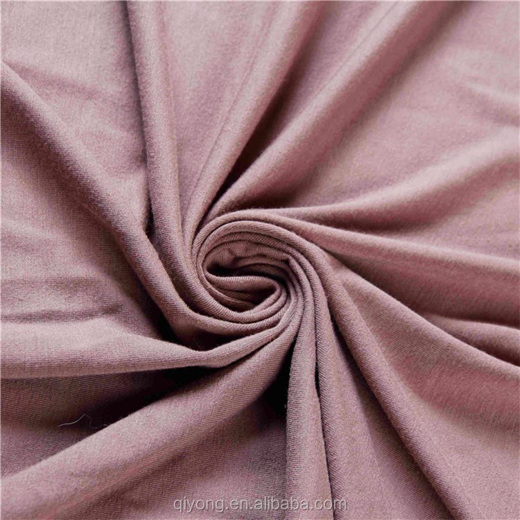 Popular Knitting 95%Polyester 5%Spandex Rib Knit Fabric Stretched for Collar Sleeve